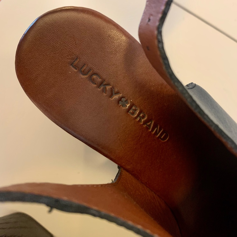 Lucky Brand Open-Toe Wedges - Picture 4 of 7